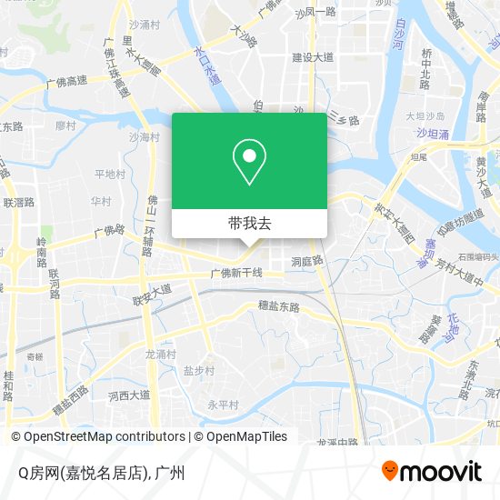 Q房网(嘉悦名居店)地图