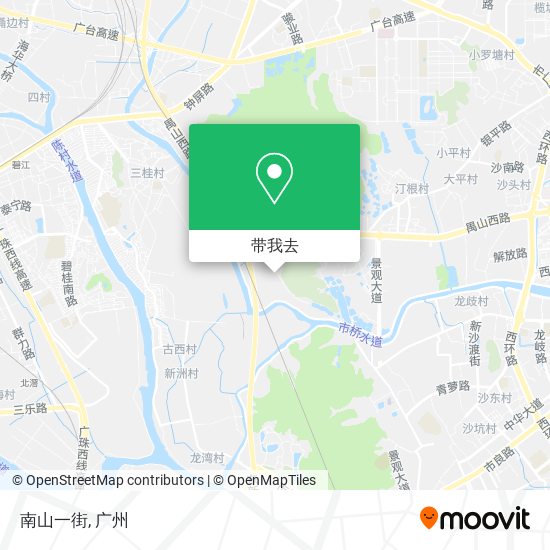南山一街地图