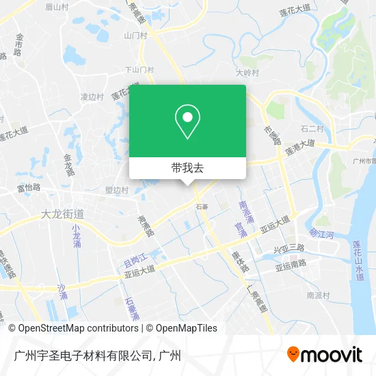 广州宇圣电子材料有限公司地图