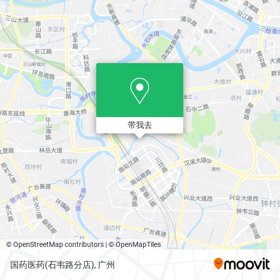 国药医药(石韦路分店)地图