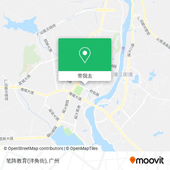 笔阵教育(洋角街)地图