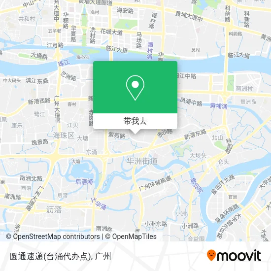 圆通速递(台涌代办点)地图