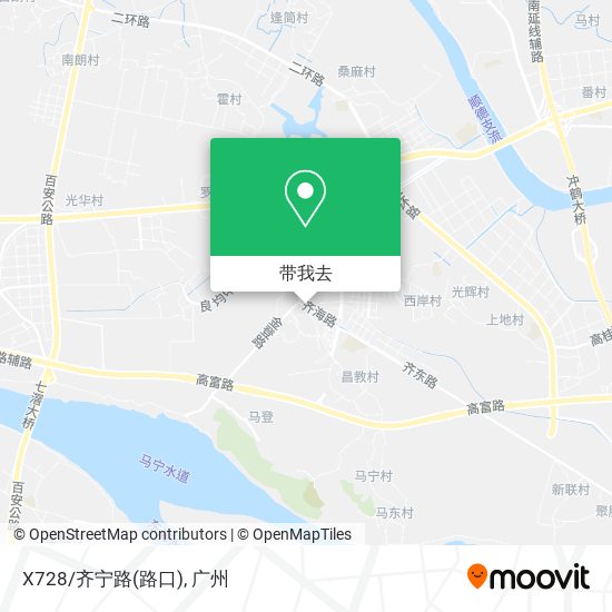 X728/齐宁路(路口)地图