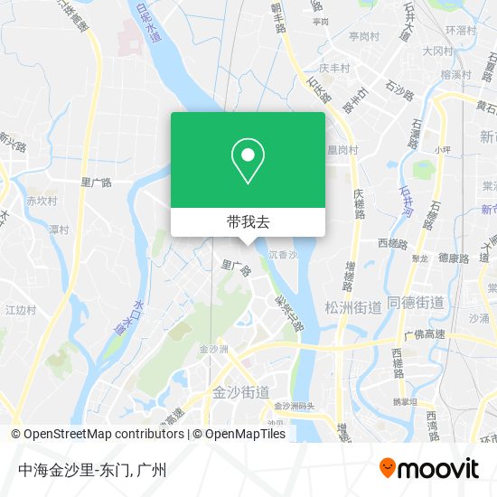 中海金沙里-东门地图
