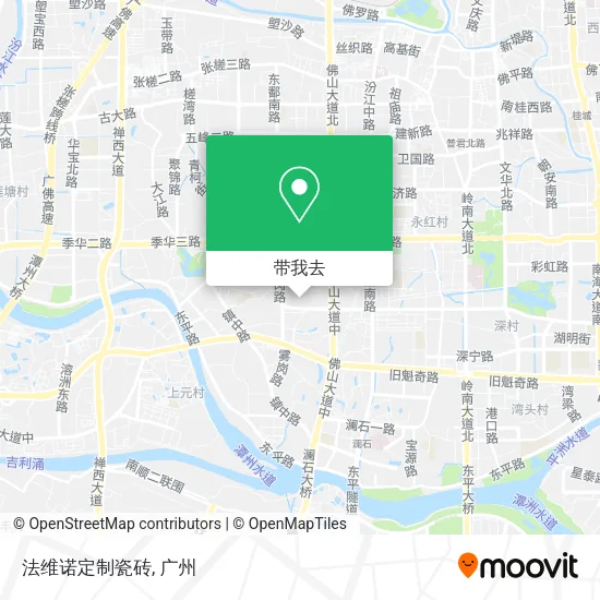 法维诺定制瓷砖地图