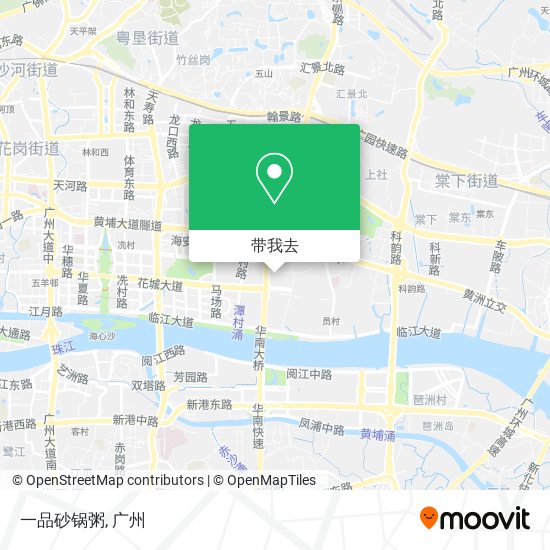 一品砂锅粥地图