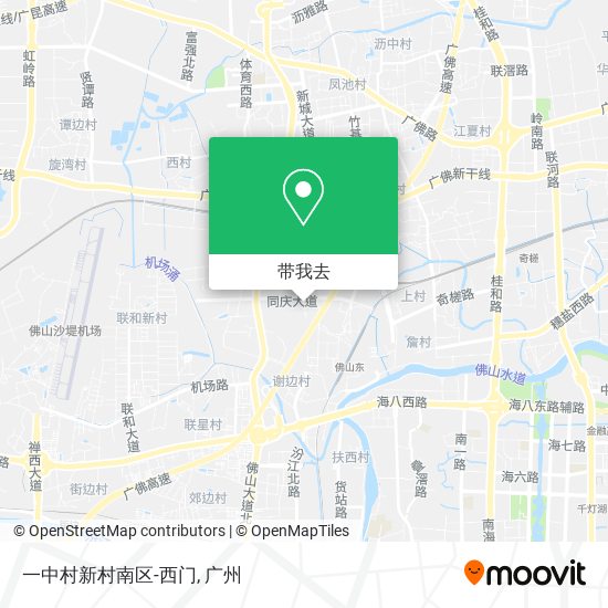 一中村新村南区-西门地图