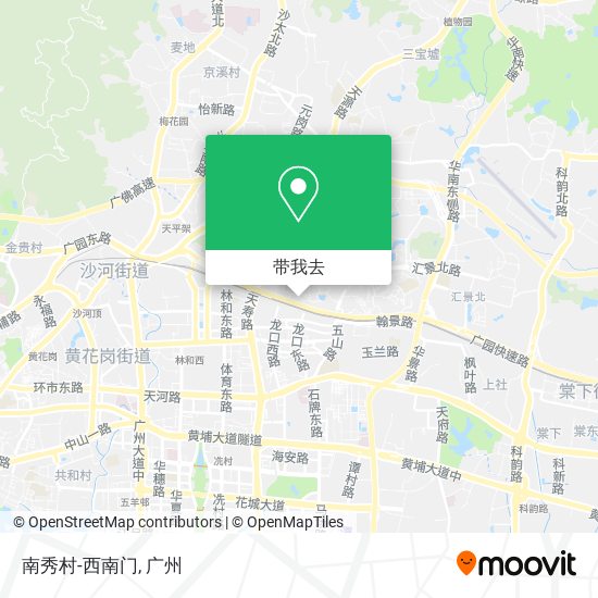 南秀村-西南门地图