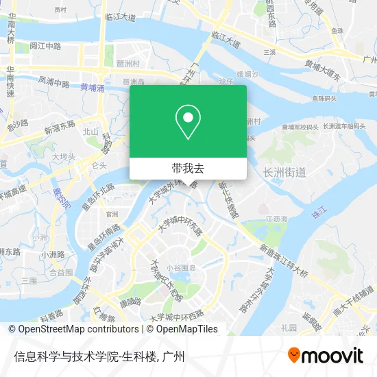 信息科学与技术学院-生科楼地图