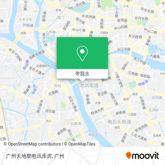广州天地星电讯库房地图