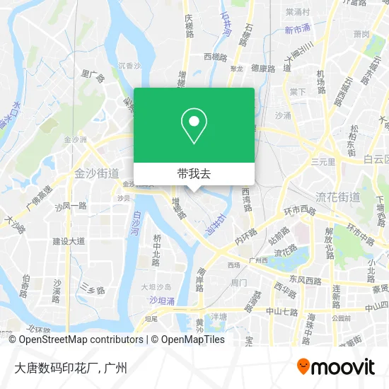 大唐数码印花厂地图