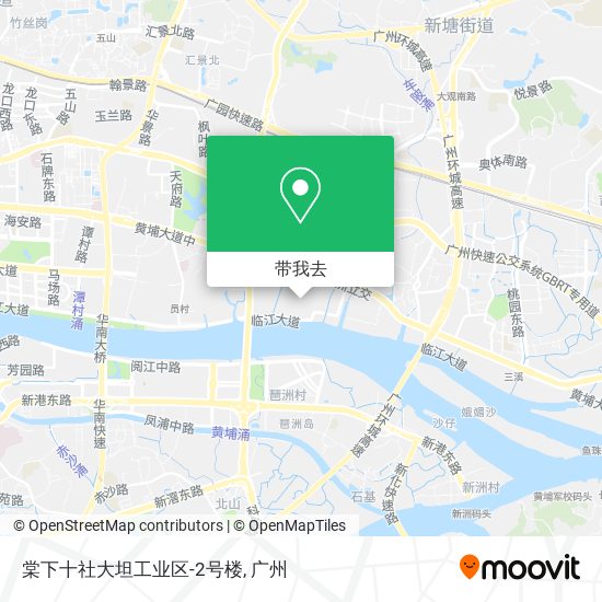 棠下十社大坦工业区-2号楼地图