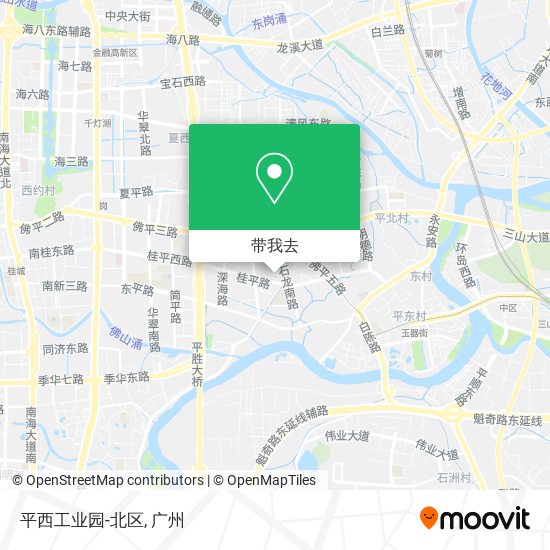 平西工业园-北区地图