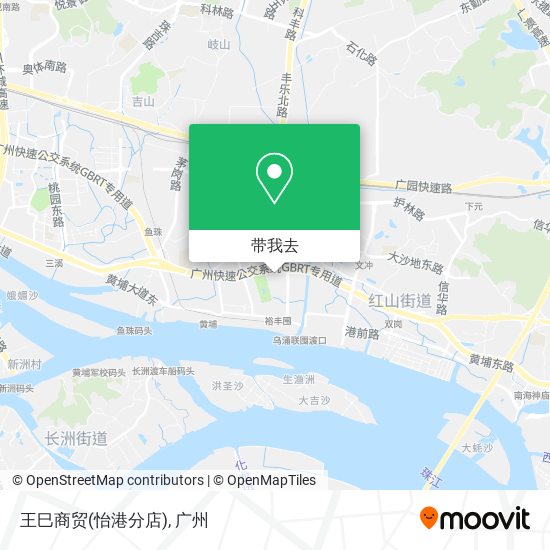 王巳商贸(怡港分店)地图