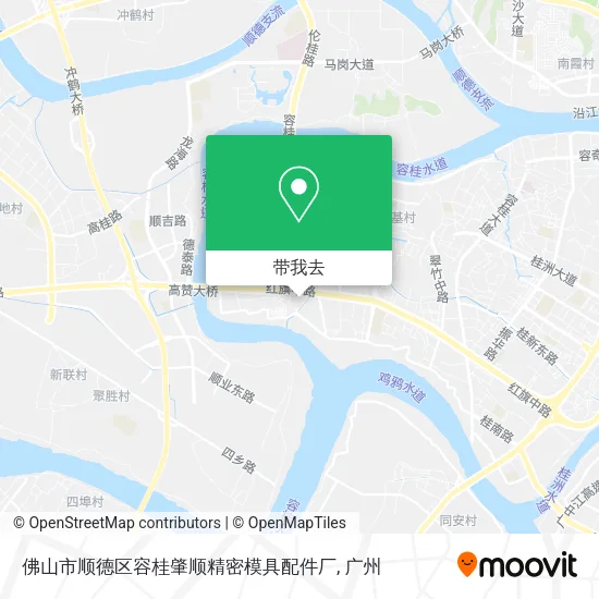 佛山市顺德区容桂肇顺精密模具配件厂地图