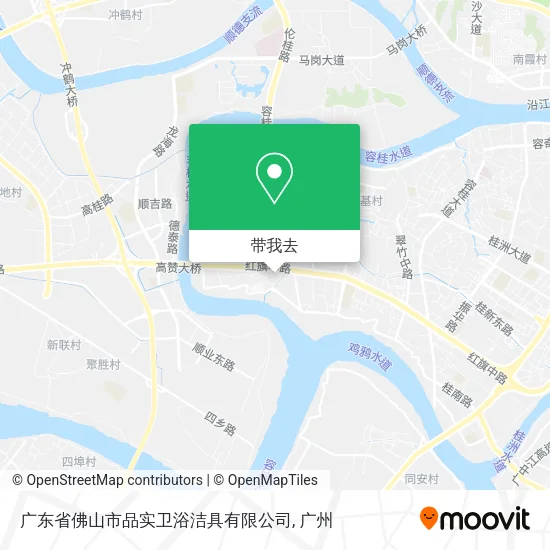 广东省佛山市品实卫浴洁具有限公司地图
