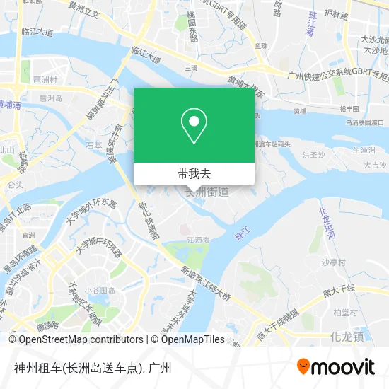 神州租车(长洲岛送车点)地图