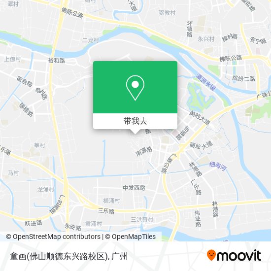 童画(佛山顺德东兴路校区)地图