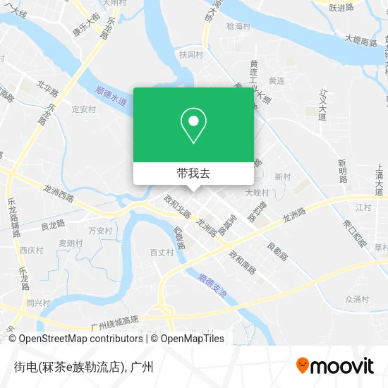 街电(冧茶e族勒流店)地图