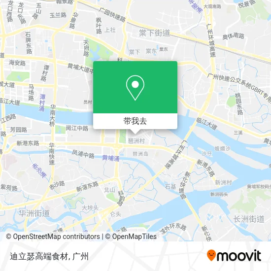 迪立瑟高端食材地图