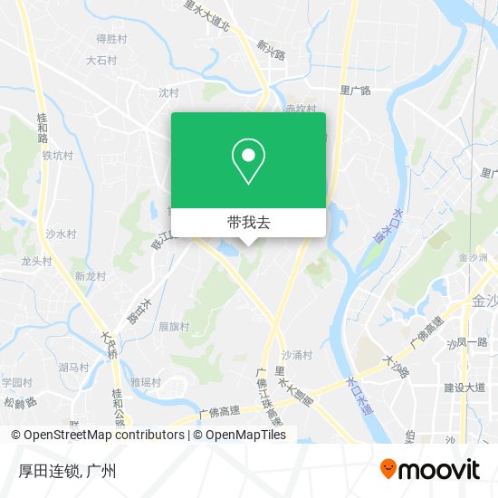 厚田连锁地图