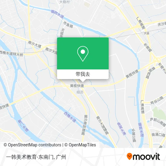 一韩美术教育-东南门地图