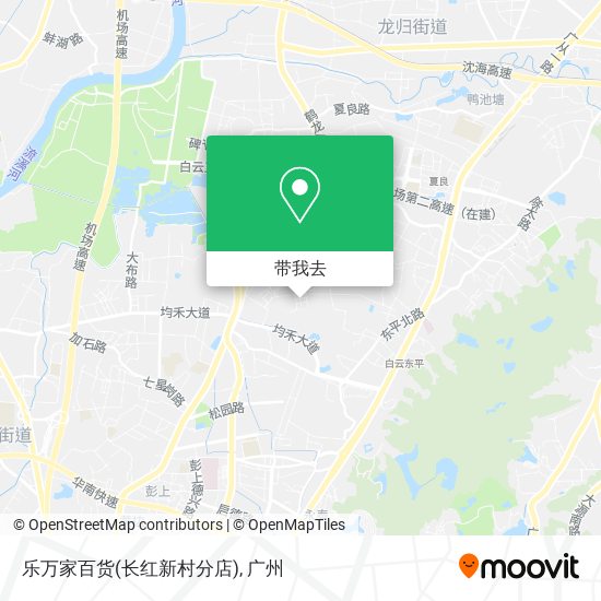 乐万家百货(长红新村分店)地图