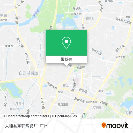 大埔县东韩陶瓷厂地图