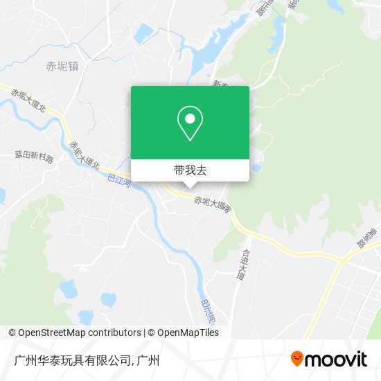 广州华泰玩具有限公司地图