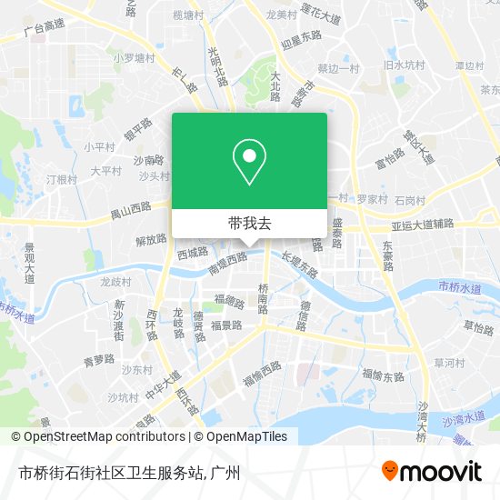市桥街石街社区卫生服务站地图