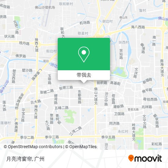 月亮湾窗帘地图