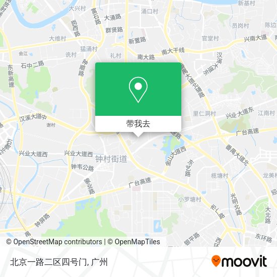 北京一路二区四号门地图