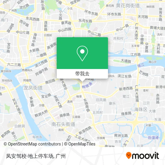 凤安驾校-地上停车场地图