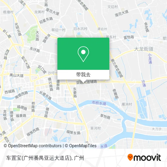 车置宝(广州番禺亚运大道店)地图