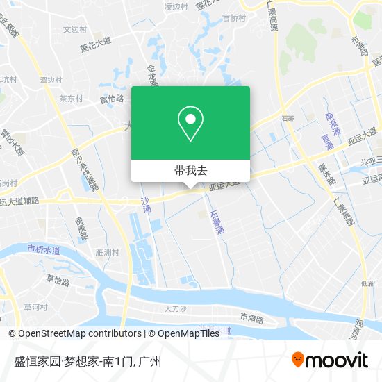 盛恒家园·梦想家-南1门地图
