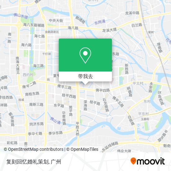 复刻回忆婚礼策划地图