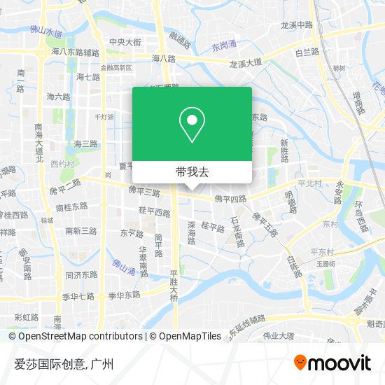 爱莎国际创意地图