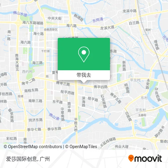 爱莎国际创意地图