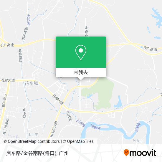 启东路/金谷南路(路口)地图