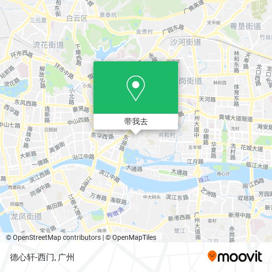 德心轩-西门地图