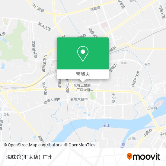 滋味馆(汇太店)地图