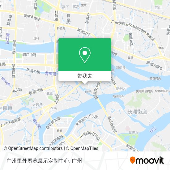 广州里外展览展示定制中心地图