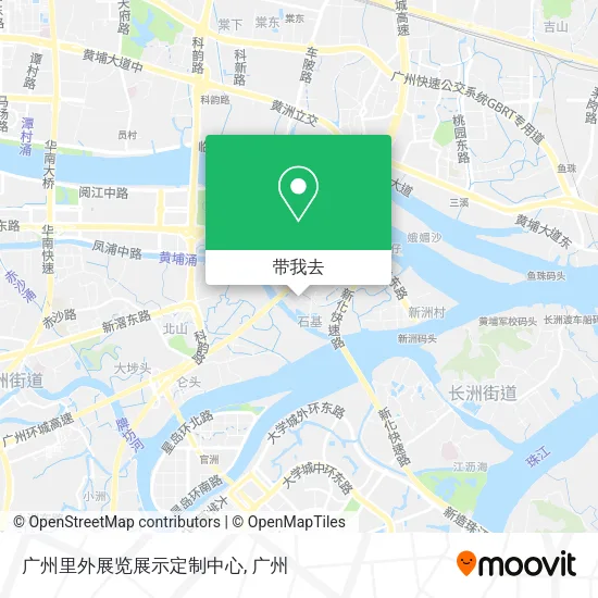 广州里外展览展示定制中心地图
