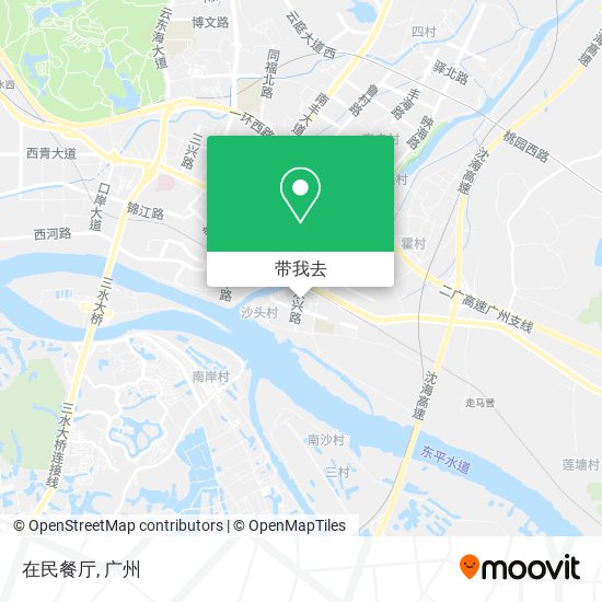 在民餐厅地图