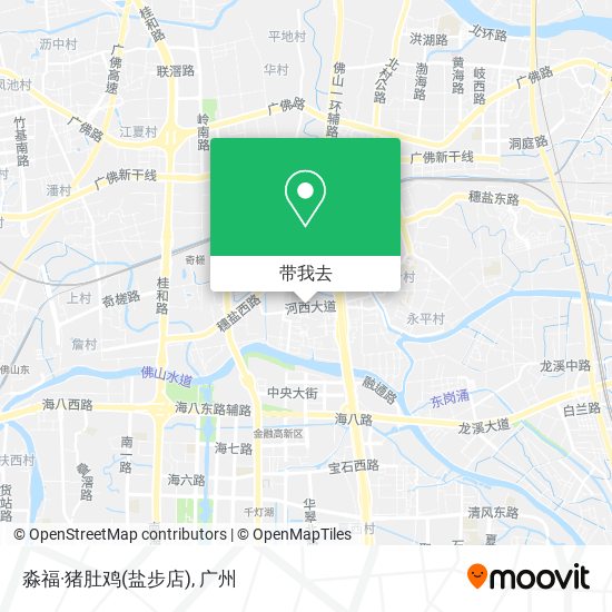 淼福·猪肚鸡(盐步店)地图