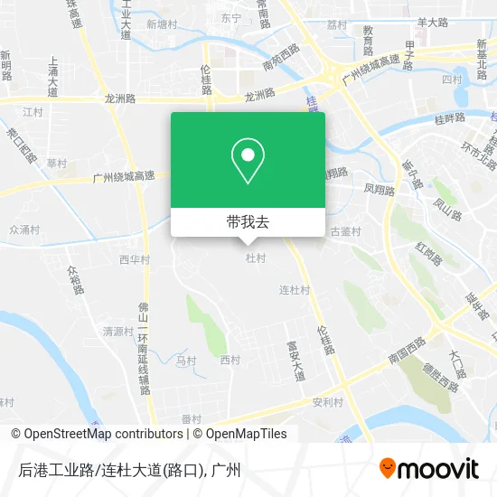 后港工业路/连杜大道(路口)地图