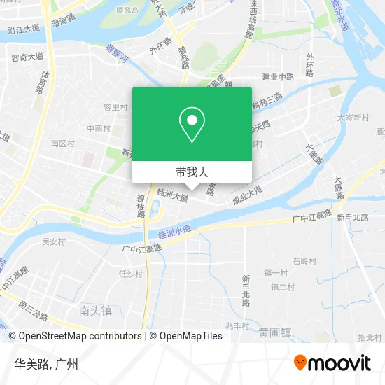 华美路地图
