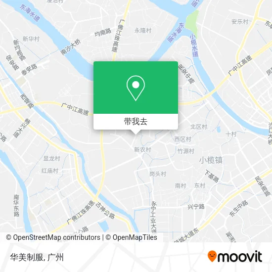 华美制服地图