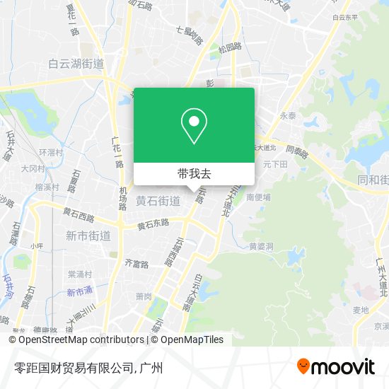 零距国财贸易有限公司地图