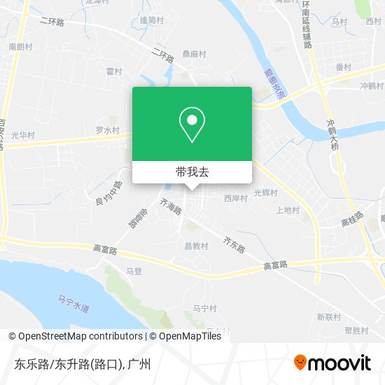 东乐路/东升路(路口)地图